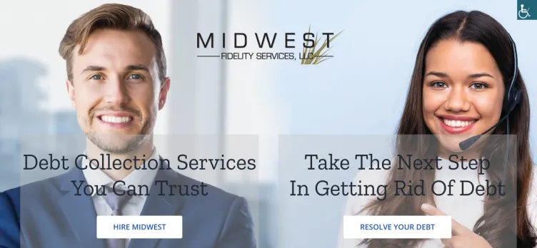 Screenshot Midwest Fidelity Services