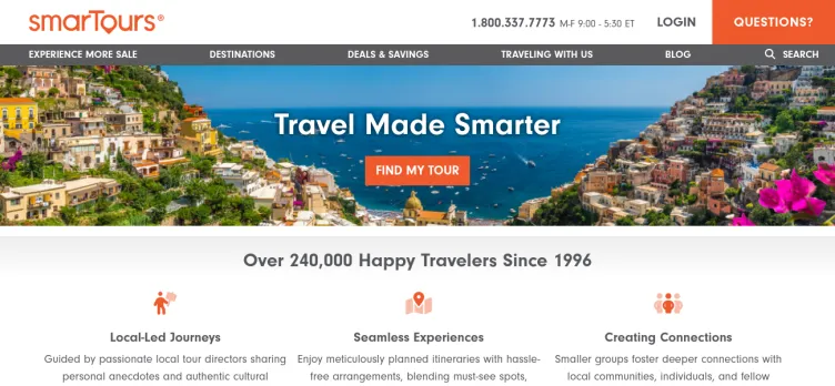 Screenshot SmarTours