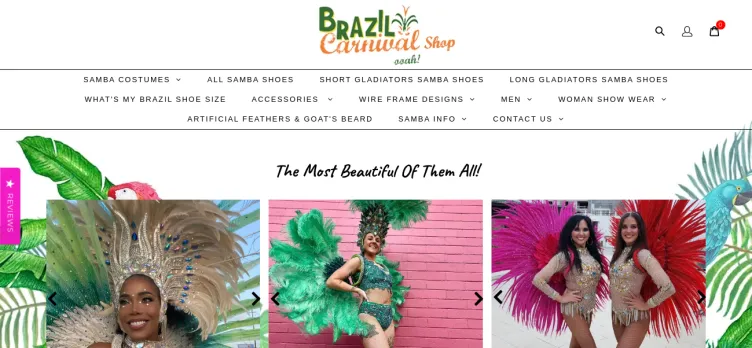 Screenshot Brazil Carnival Shop