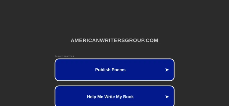 Screenshot American Writers Group