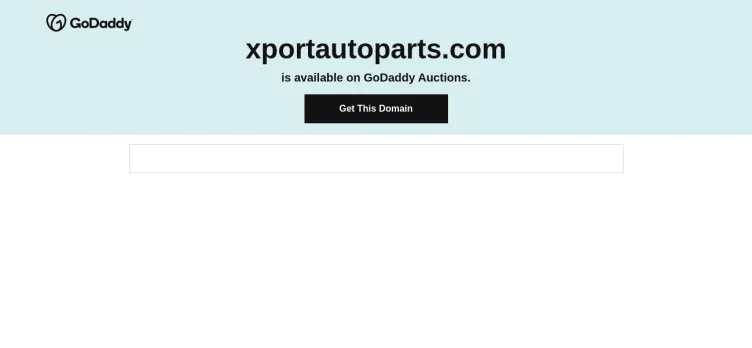 Screenshot Xport Auto Parts