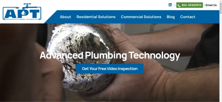 Screenshot Advanced Plumbing Technology