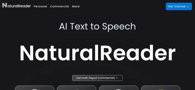 Screenshot Natural Reader