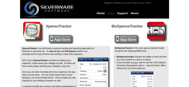 Screenshot XpenseTracker