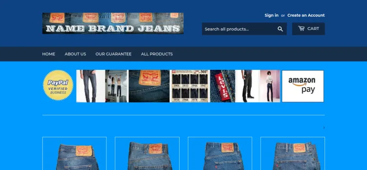 Screenshot NameBrandJeans