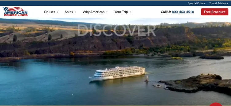 Screenshot American Cruise Lines