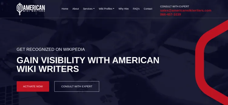 Screenshot American Wiki Writers