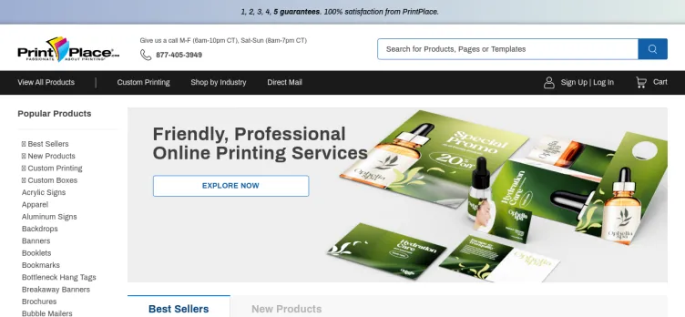 Screenshot PrintPlace