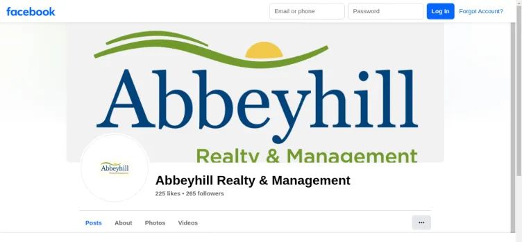 Screenshot Abbeyhill Realty & Management