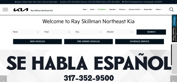 Screenshot Ray Skillman Shadeland Kia