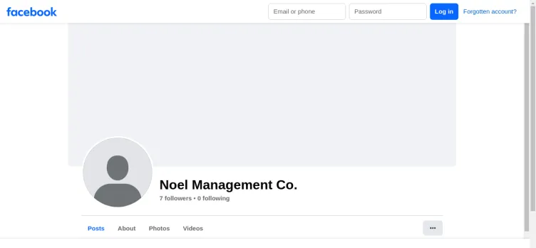 Screenshot Noel Management