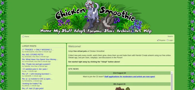 Screenshot Chicken Smoothie