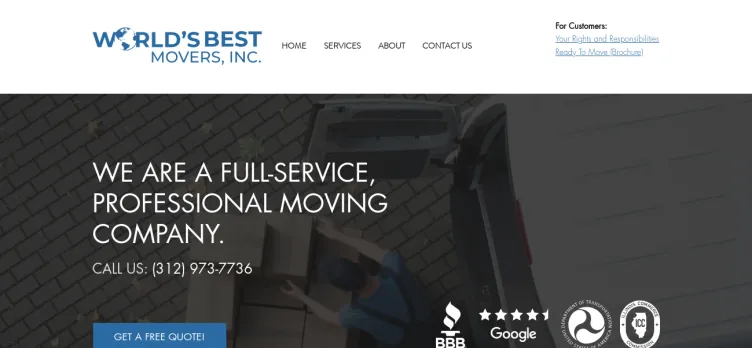 Screenshot World's Best Movers