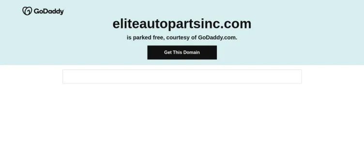 Screenshot Elite Auto Parts