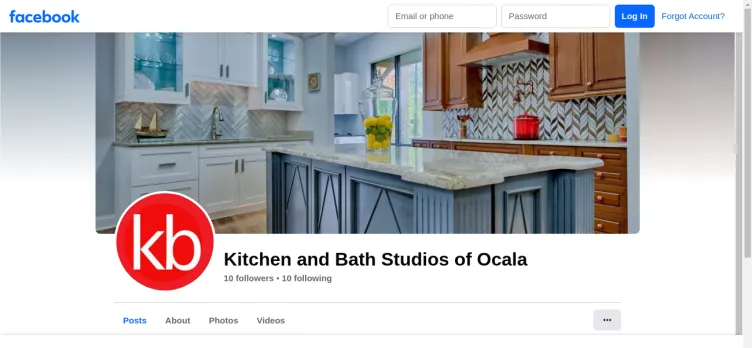 Screenshot Kitchen & Bath Studios of Ocala