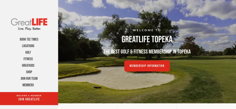 Screenshot GreatLife Golf and Fitness