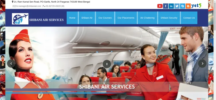 Screenshot Shibani Air