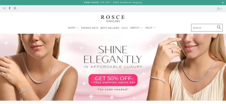 Screenshot Rosce Jewelers