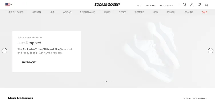 Screenshot Stadium Goods