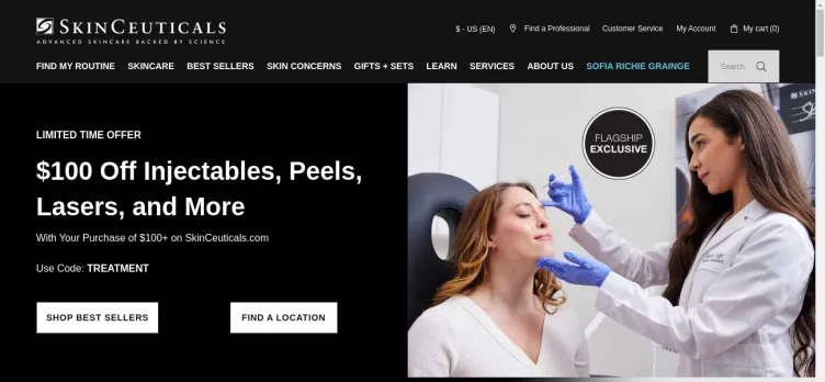 Screenshot SkinCeuticals