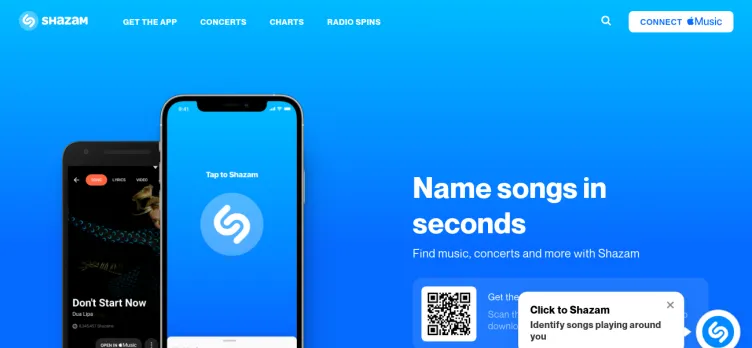 Screenshot Shazam