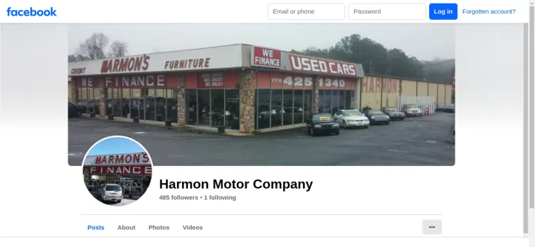 Screenshot Harmon Motor Company