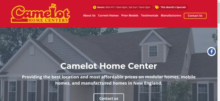 Screenshot Camelot Home Centers