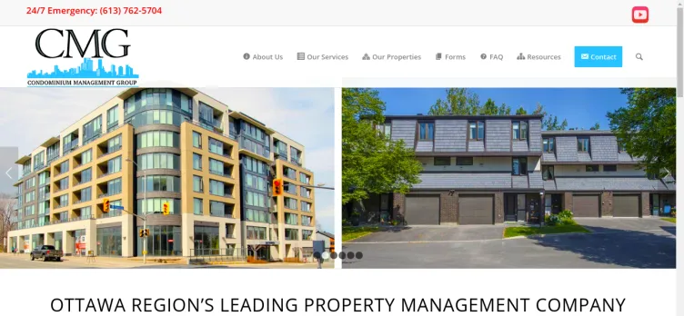 Screenshot Condominium Management Group