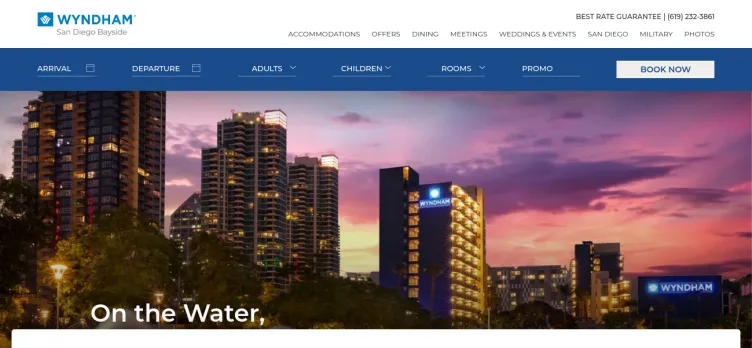 Screenshot Wyndham San Diego Bayside