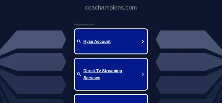 Screenshot Coachampions