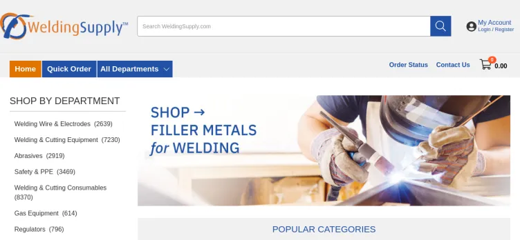 Screenshot WeldingSupply