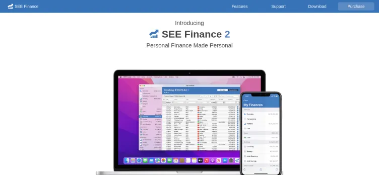 Screenshot SEE Finance 2