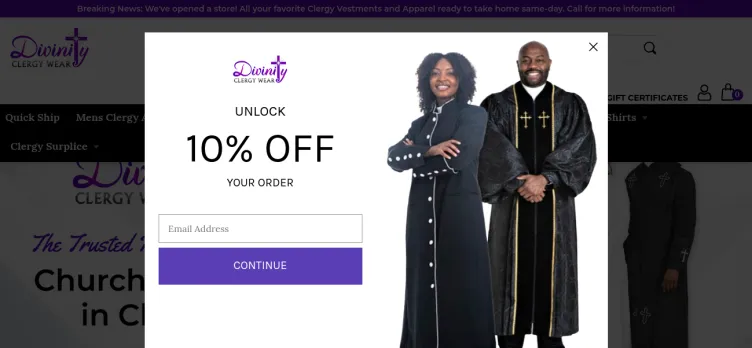 Screenshot Divinity Clergy