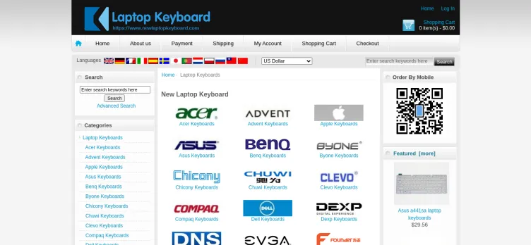 Screenshot Laptop Keyboard