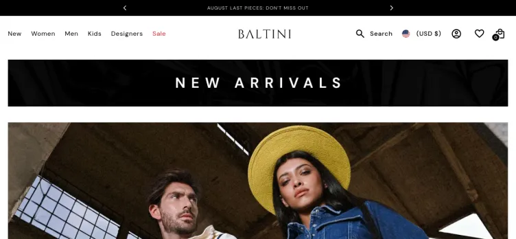 Screenshot Baltini