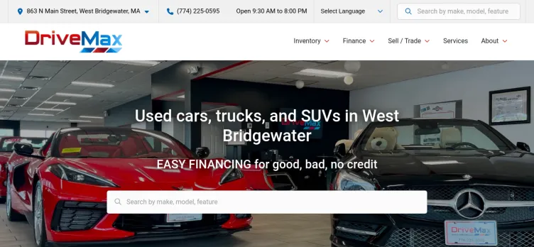 Screenshot Autocenter Sales & Service