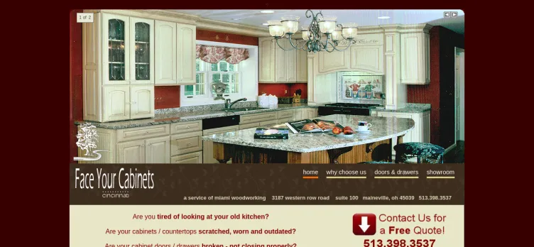 Screenshot Cincinnati Kitchens