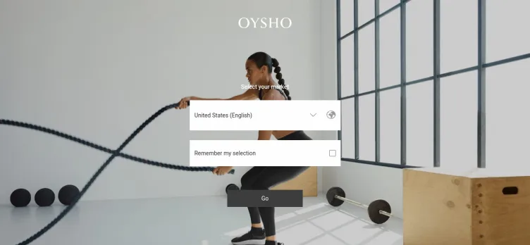 Screenshot Oysho