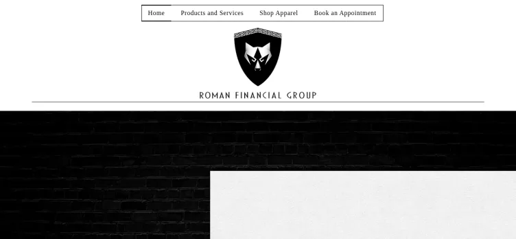 Screenshot Roman Financial Group