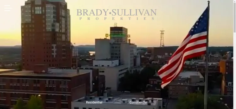 Screenshot Brady Sullivan Properties