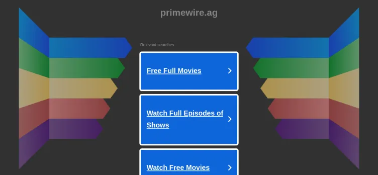 Screenshot PrimeWire