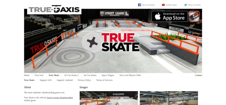 Screenshot True Skate