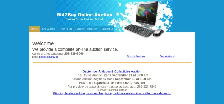 Screenshot Bid2Buy.ca