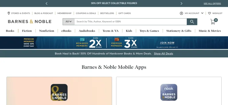 Screenshot Barnes & Noble NOOK