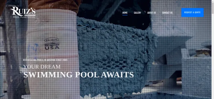 Screenshot Ruiz's Pool Plastering