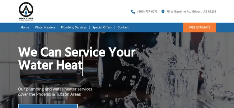 Screenshot Anytime Home Services