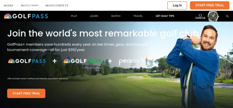 Screenshot GolfPass