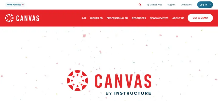 Screenshot Canvas Student