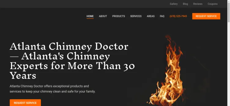 Screenshot Atlanta Chimney Doctor