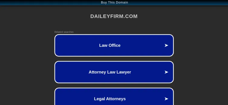 Screenshot Dailey Law Firm